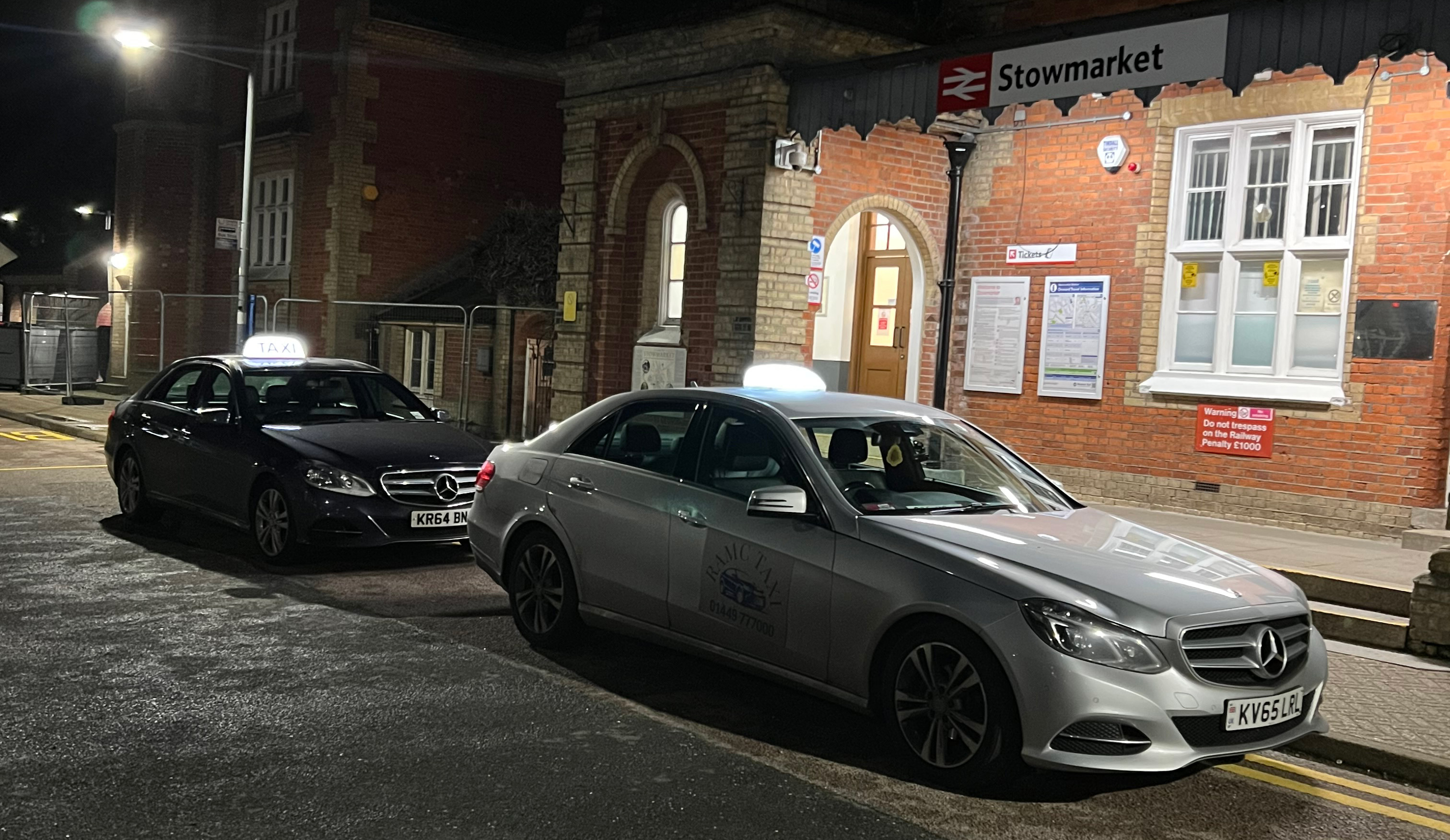 Stowmarket taxi service fleet - Professional taxi cab near you in Suffolk